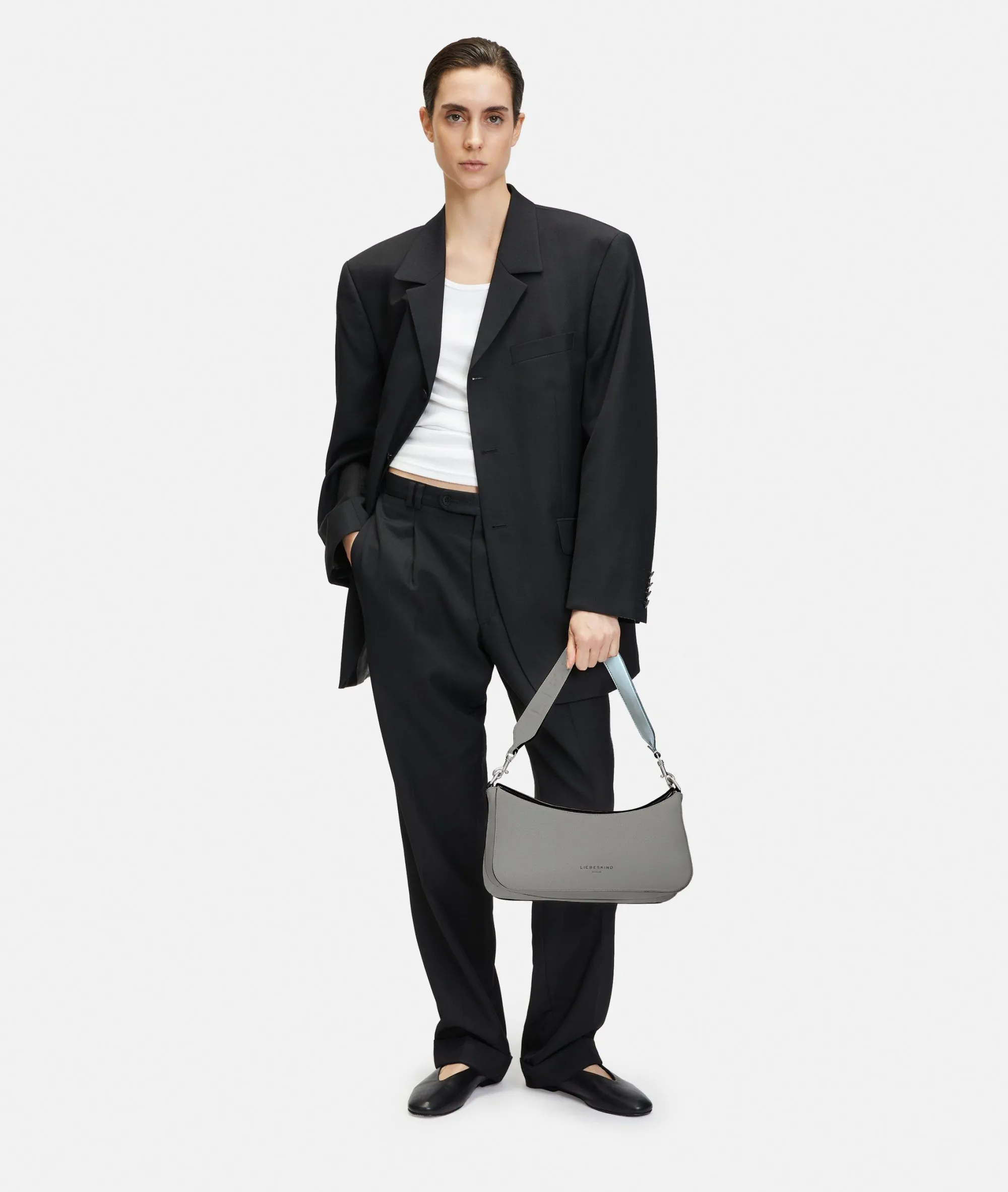 Sale LIEBESKIND BERLIN Alessa Hobo M taubengrau