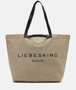 Outlet LIEBESKIND BERLIN  Aurora Shopper Canvas sandstein
