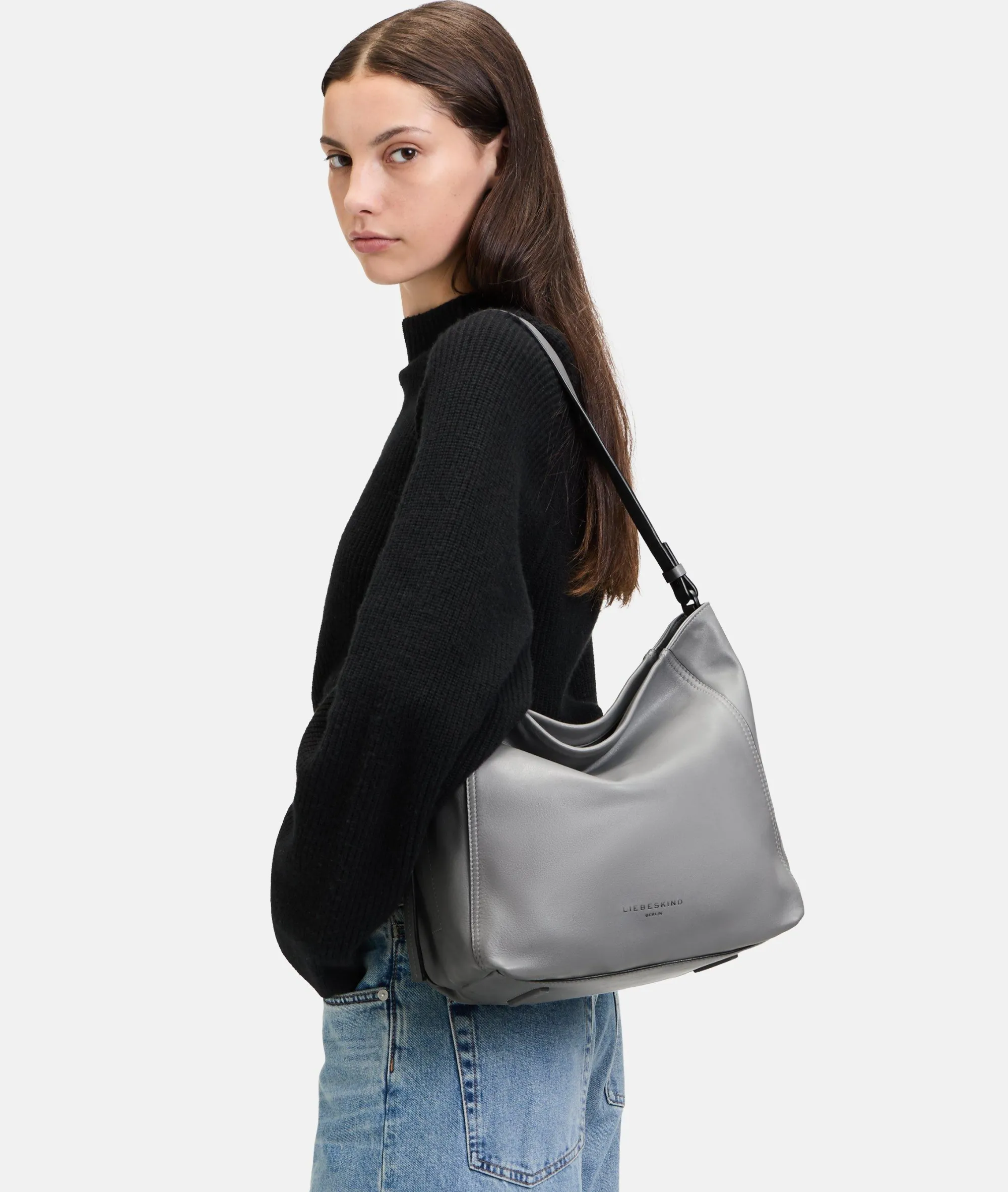 Hot LIEBESKIND BERLIN Chudy Hobo M grau