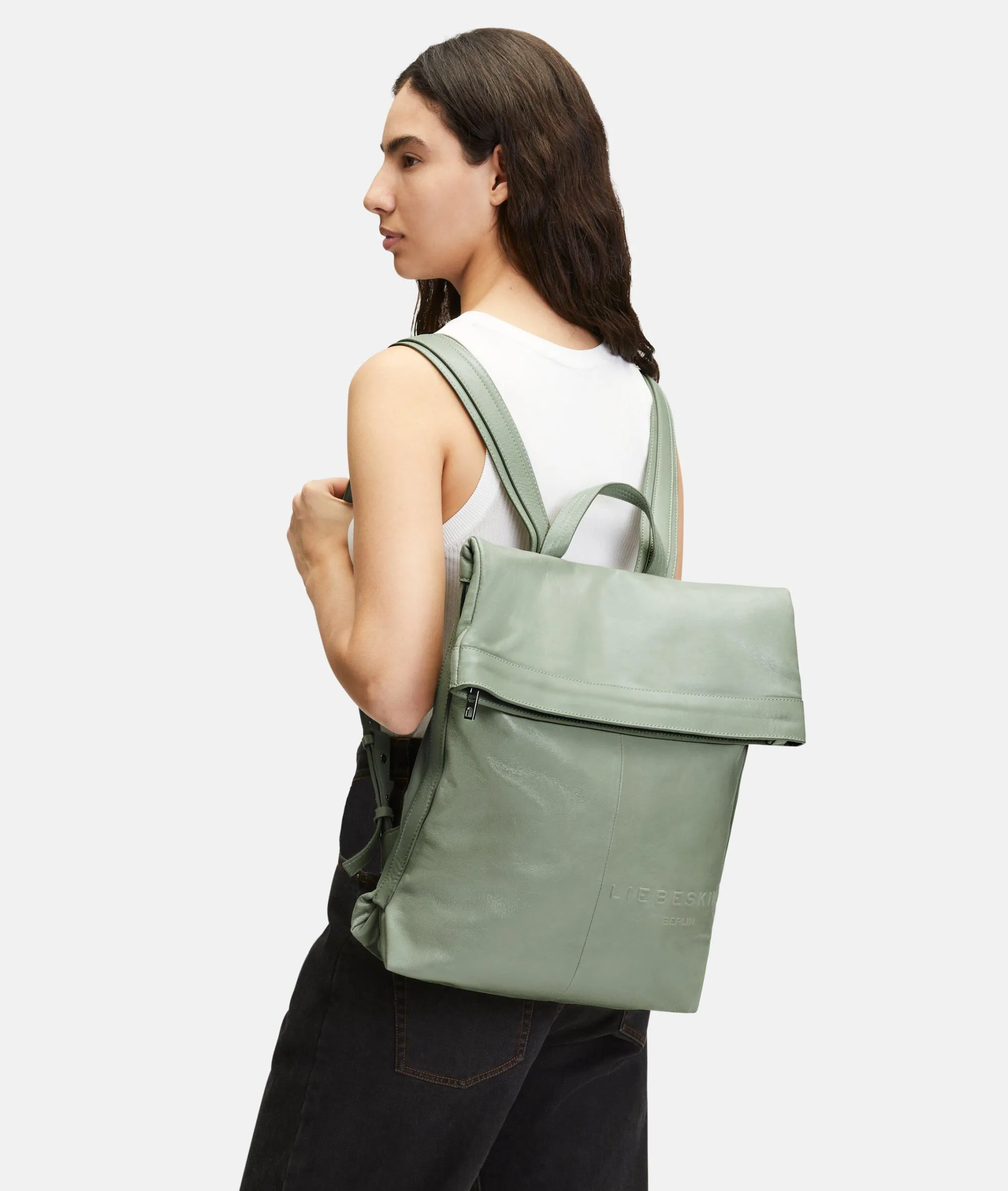 Sale LIEBESKIND BERLIN Elvira Backpack salbeigrün