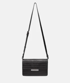 New LIEBESKIND BERLIN  Kroko Alex Crossbody M schwarz