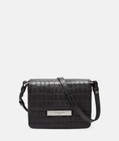 New LIEBESKIND BERLIN  Kroko Alex Crossbody S schwarz