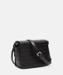 New LIEBESKIND BERLIN  Kroko Alex Crossbody S schwarz