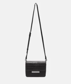 New LIEBESKIND BERLIN  Kroko Alex Crossbody S schwarz