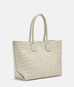 Sale LIEBESKIND BERLIN  Kroko Chelsea Shopper M creme
