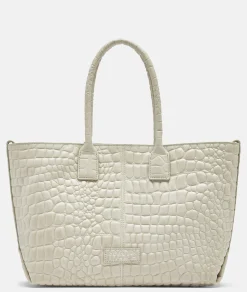 Sale LIEBESKIND BERLIN  Kroko Chelsea Shopper M creme