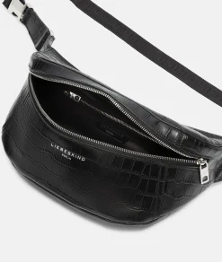 Discount LIEBESKIND BERLIN  Kroko Chudy Belt-Bag schwarz