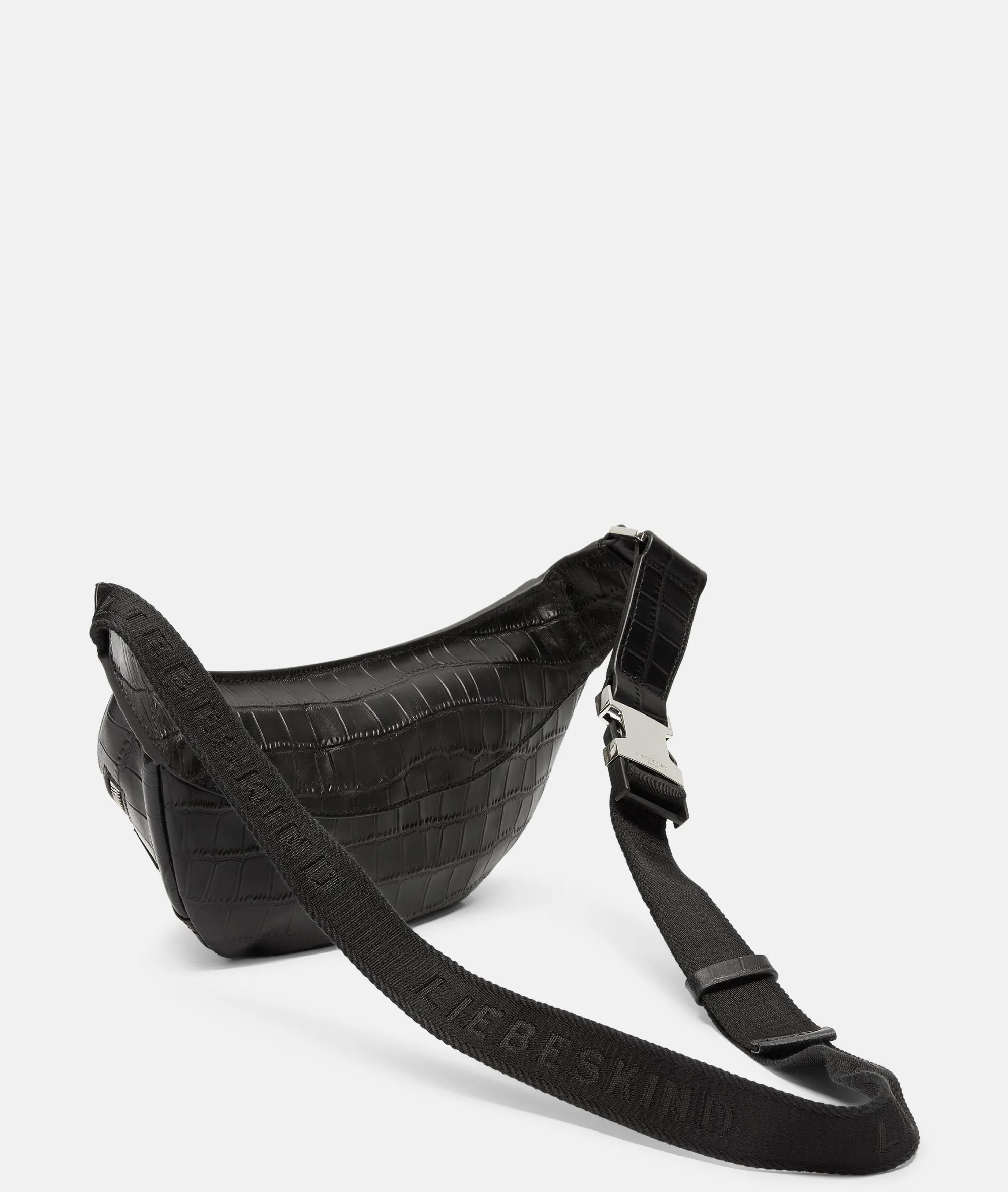 Hot LIEBESKIND BERLIN Kroko Chudy Belt-Bag S schwarz