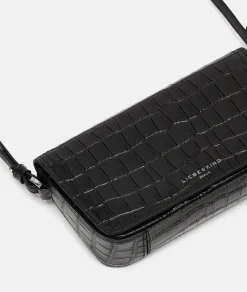 Hot LIEBESKIND BERLIN  Kroko Chudy Crossbody S schwarz