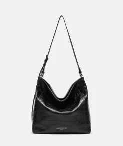 Outlet LIEBESKIND BERLIN  Kroko Chudy Hobo M schwarz