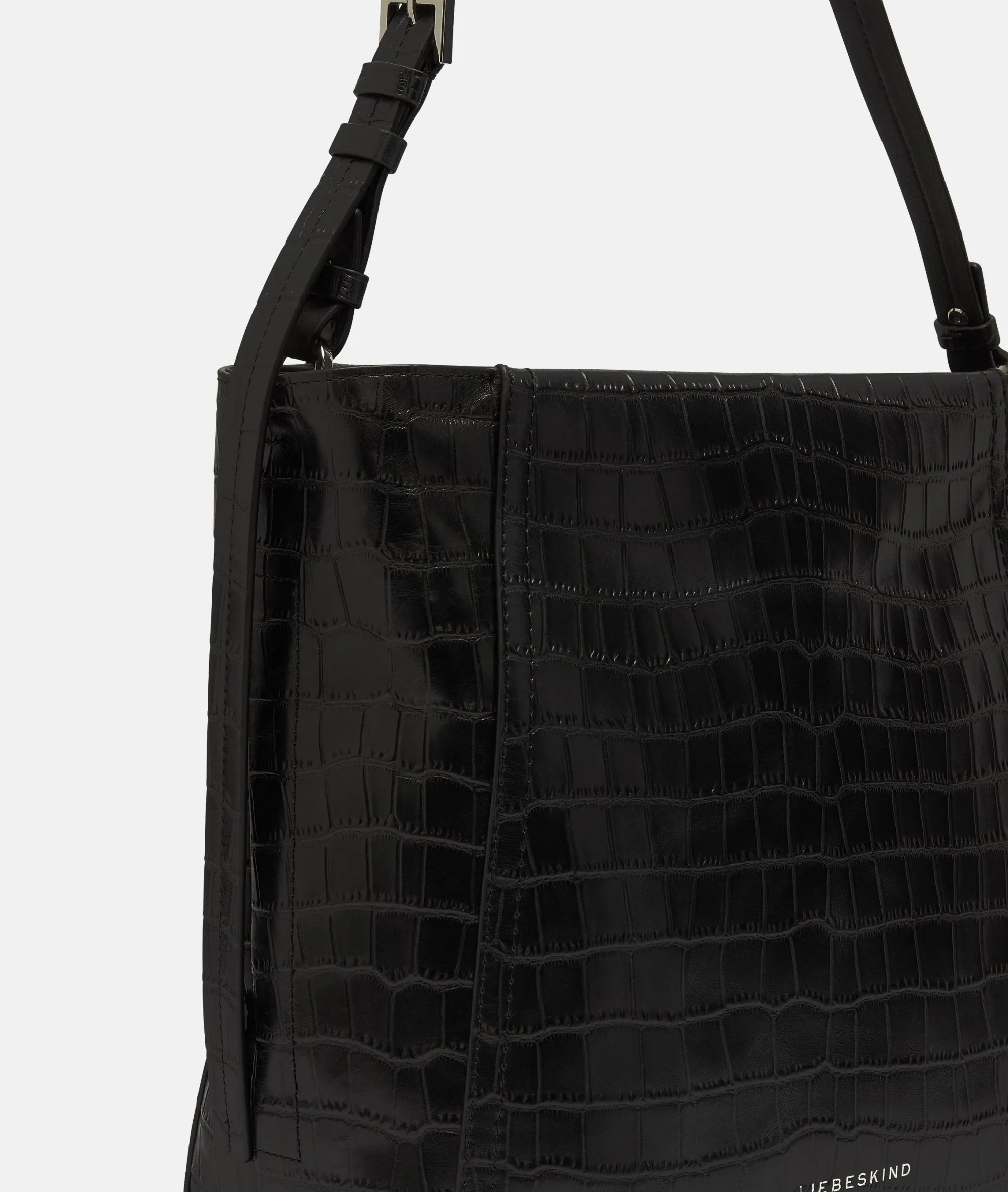 Outlet LIEBESKIND BERLIN Kroko Chudy Hobo M schwarz