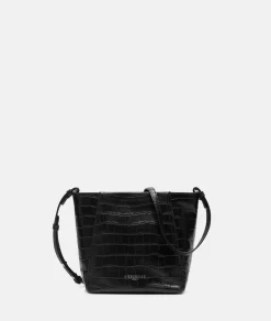LIEBESKIND BERLIN  Kroko Chudy Hobo S schwarz