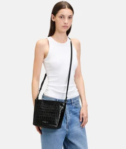 LIEBESKIND BERLIN  Kroko Chudy Hobo S schwarz