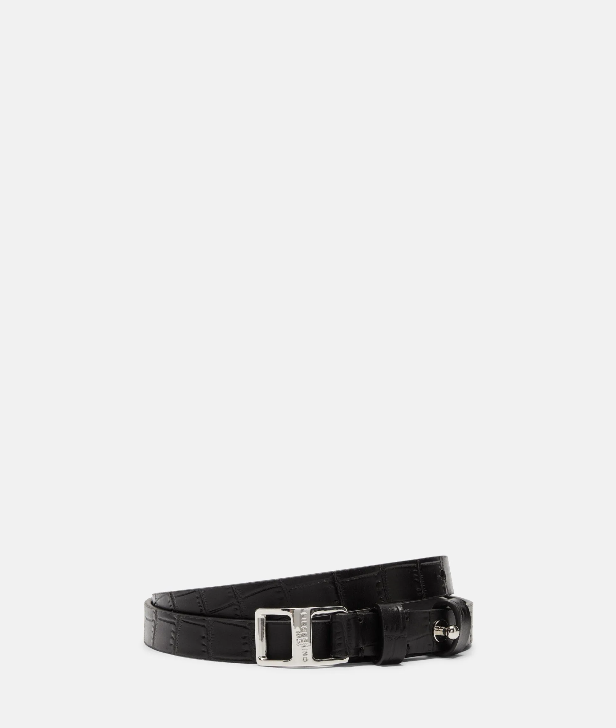 Hot LIEBESKIND BERLIN Kroko Lora Belt schwarz
