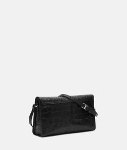Hot LIEBESKIND BERLIN  Kroko Lora Shoulder-Bag S schwarz