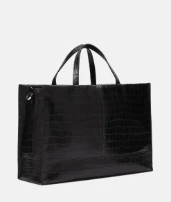 Best LIEBESKIND BERLIN  Kroko Lou Satchel L schwarz