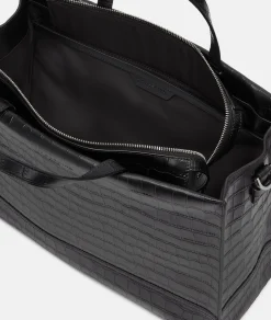 Best LIEBESKIND BERLIN  Kroko Lou Satchel L schwarz