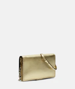 LIEBESKIND BERLIN  Lisa Metallic Crossbody gold