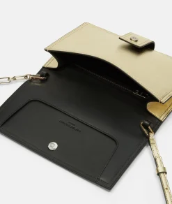 LIEBESKIND BERLIN  Lisa Metallic Crossbody gold
