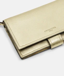 LIEBESKIND BERLIN  Lisa Metallic Crossbody gold