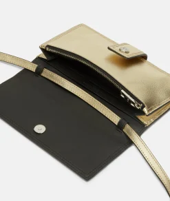 Sale LIEBESKIND BERLIN  Lisa Metallic Geldbörse gold