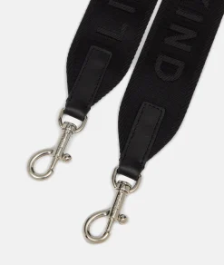 New LIEBESKIND BERLIN  Logo Webbing Strap silber