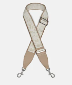 Outlet LIEBESKIND BERLIN Logo Webbing Strap creme