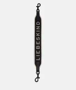 Outlet LIEBESKIND BERLIN Logo Webbing Strap schwarz