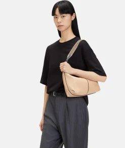 Discount LIEBESKIND BERLIN  Logo Webbing Strap hellbraun