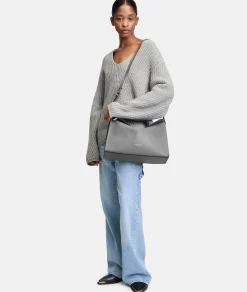 New LIEBESKIND BERLIN  Lora Crossbody M graumeliert
