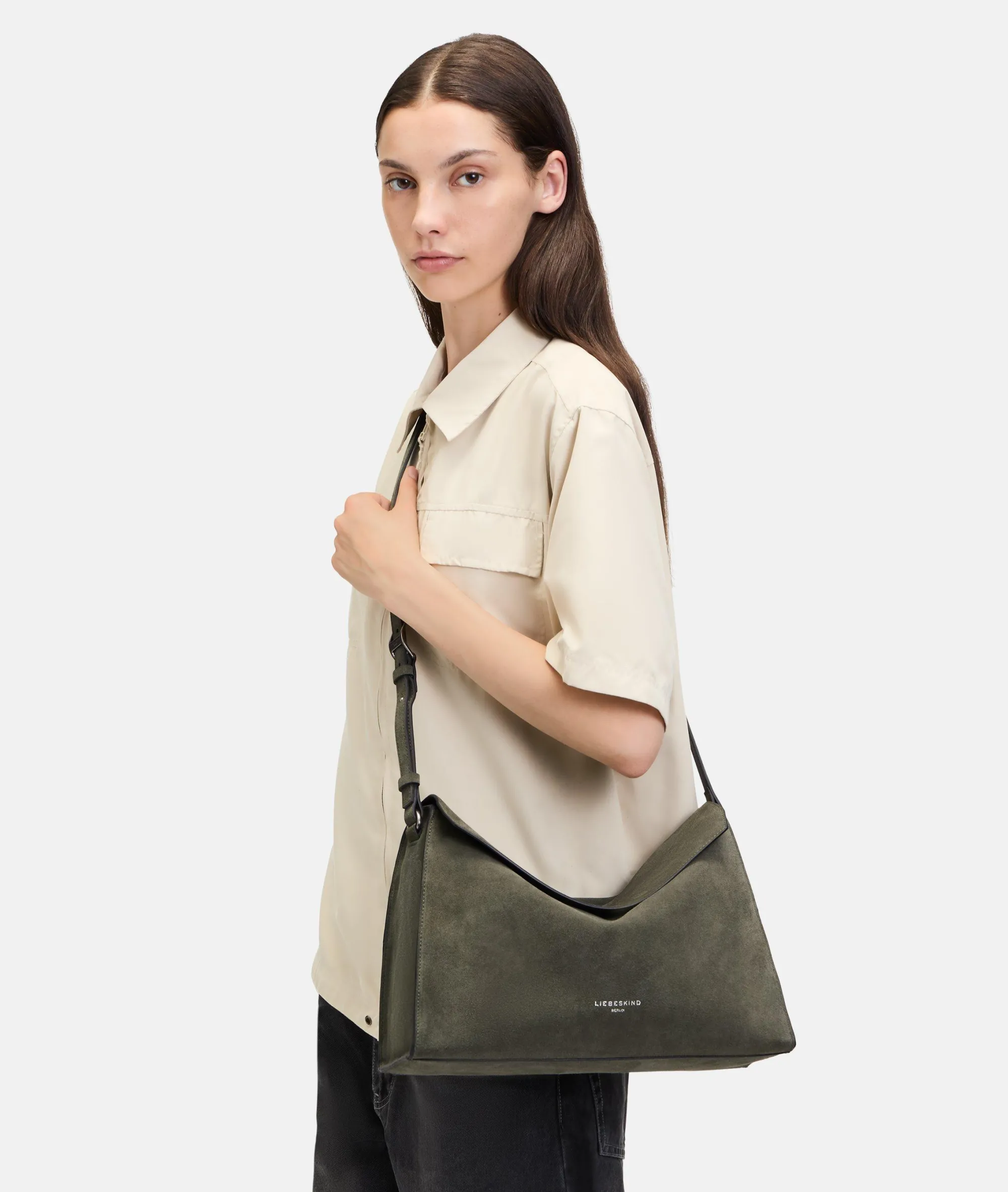 Clearance LIEBESKIND BERLIN Lora Crossbody M olivgrün