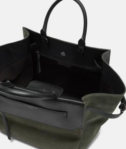 New LIEBESKIND BERLIN  Lora Satchel  L olivgrün