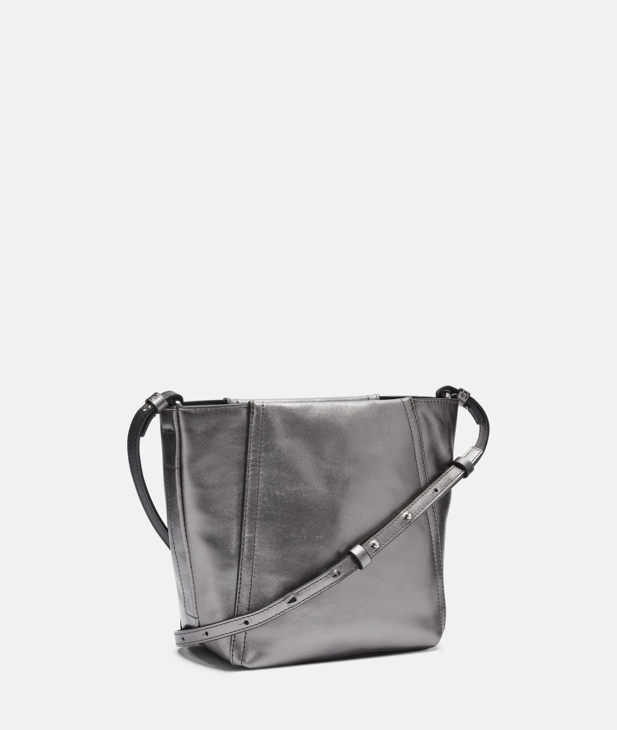 Discount LIEBESKIND BERLIN Metallic Chudy Hobo S silber