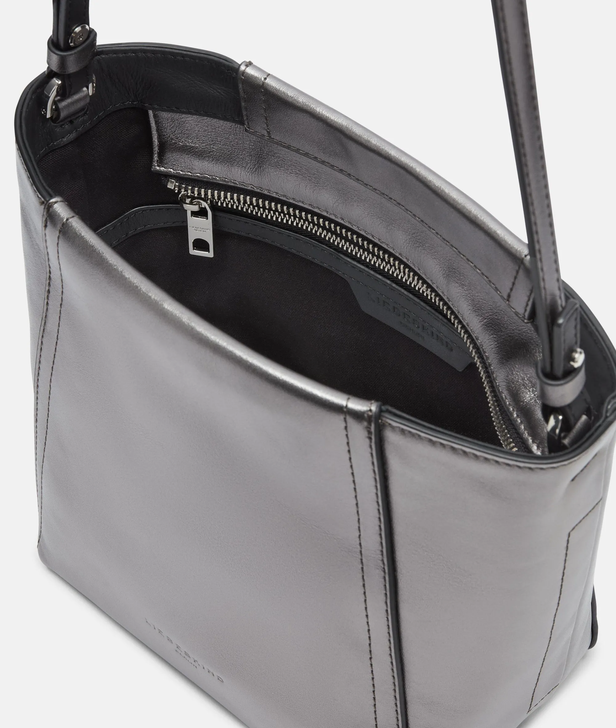Discount LIEBESKIND BERLIN Metallic Chudy Hobo S silber