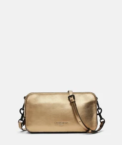 Outlet LIEBESKIND BERLIN Metallic Clarice Crossbody M gold