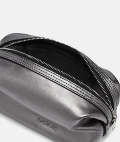 New LIEBESKIND BERLIN  Metallic Elvira Pouchette silber