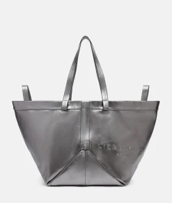 LIEBESKIND BERLIN  Metallic Elvira Shopper L silber