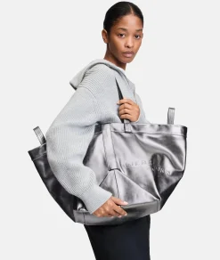 LIEBESKIND BERLIN  Metallic Elvira Shopper L silber