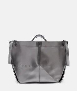 LIEBESKIND BERLIN  Metallic Elvira Shopper L silber