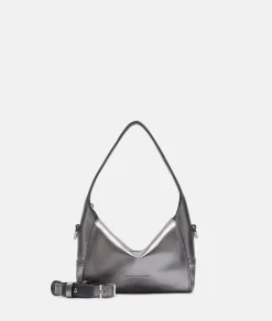 Hot LIEBESKIND BERLIN  Metallic Lou Hobo XS silber