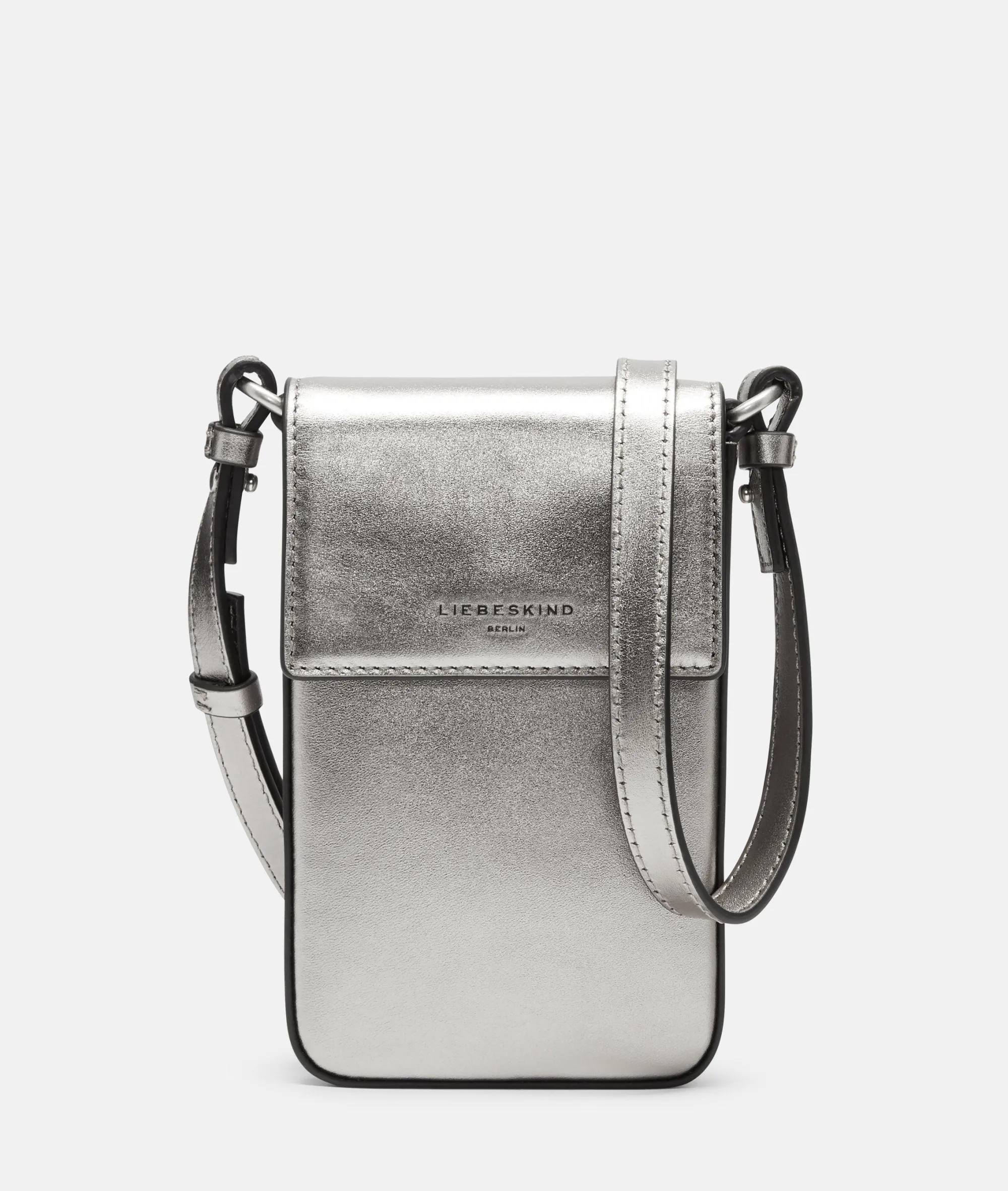 Discount LIEBESKIND BERLIN Metallic Mobile Pouch silber