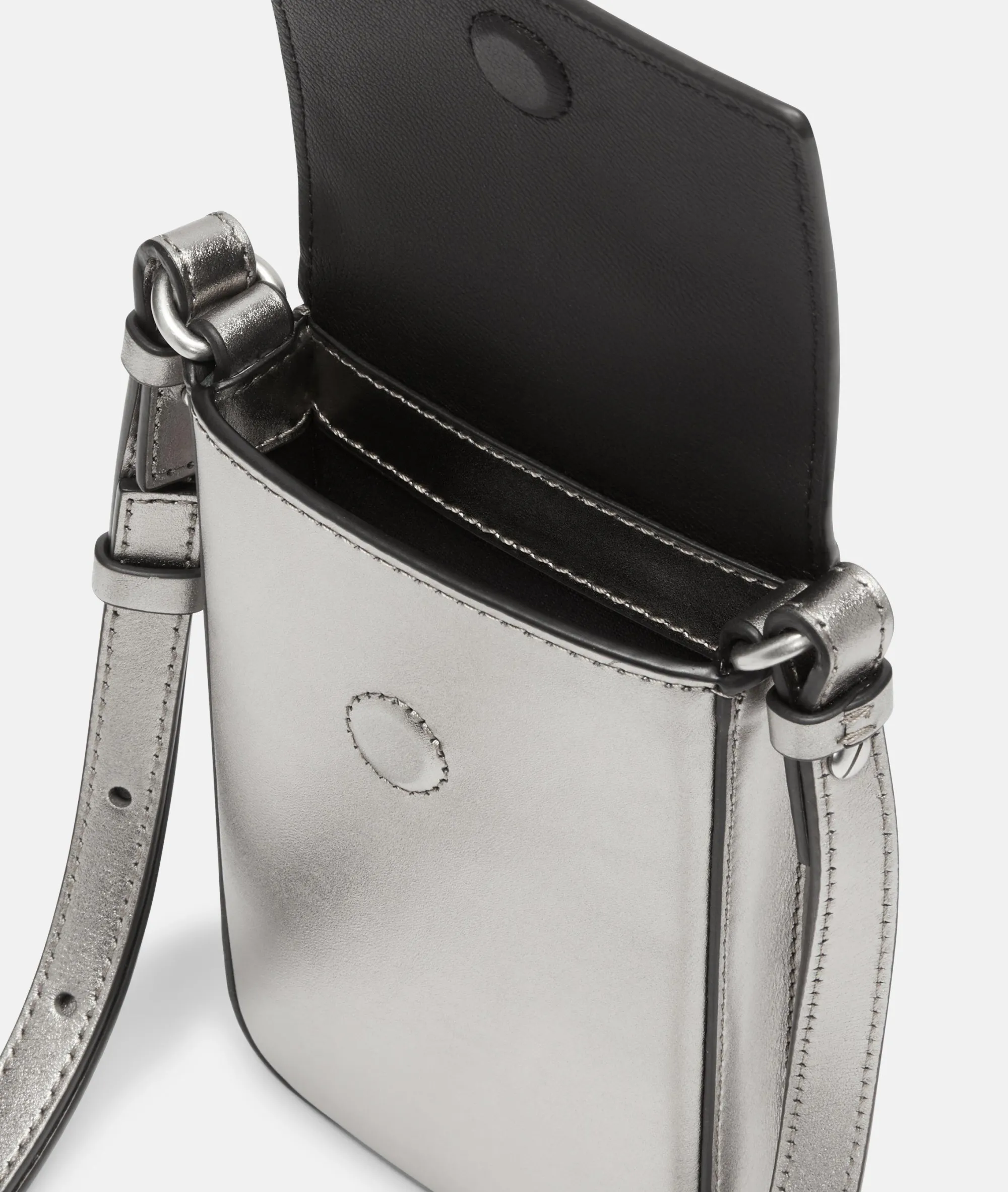 Discount LIEBESKIND BERLIN Metallic Mobile Pouch silber