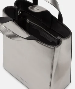 Hot LIEBESKIND BERLIN  Metallic Paper Bag S silber
