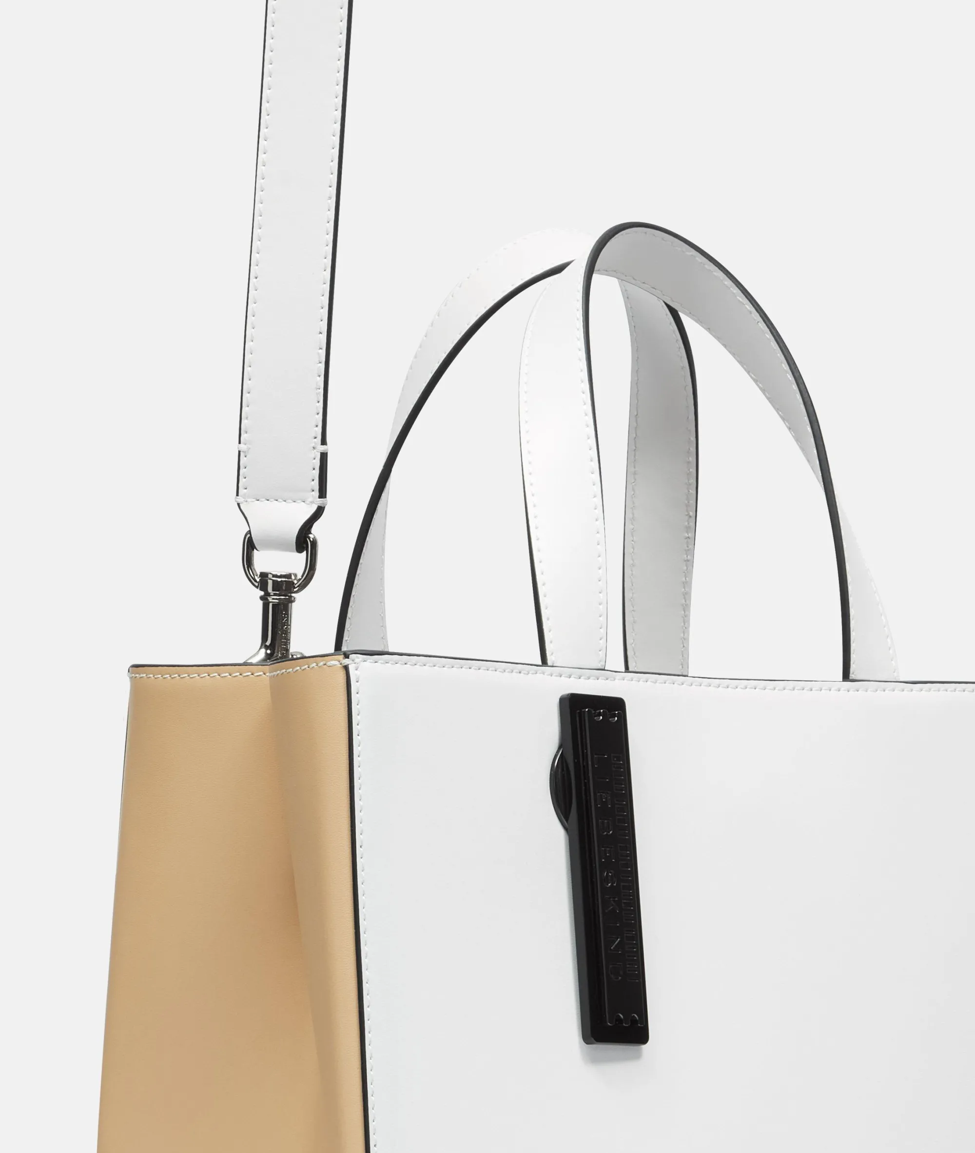 New LIEBESKIND BERLIN Paper Bag M weiß