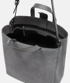 Hot LIEBESKIND BERLIN  Paper Bag M graumeliert