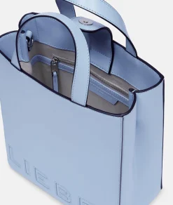 New LIEBESKIND BERLIN Paper Bag S hellblau