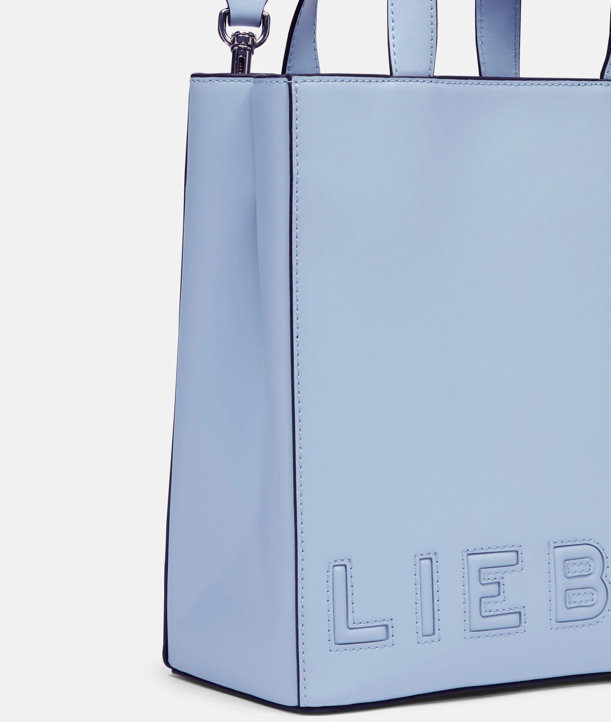 New LIEBESKIND BERLIN Paper Bag S hellblau