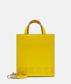 Online LIEBESKIND BERLIN  Paper Bag Tote S zitrone