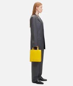 Online LIEBESKIND BERLIN  Paper Bag Tote S zitrone