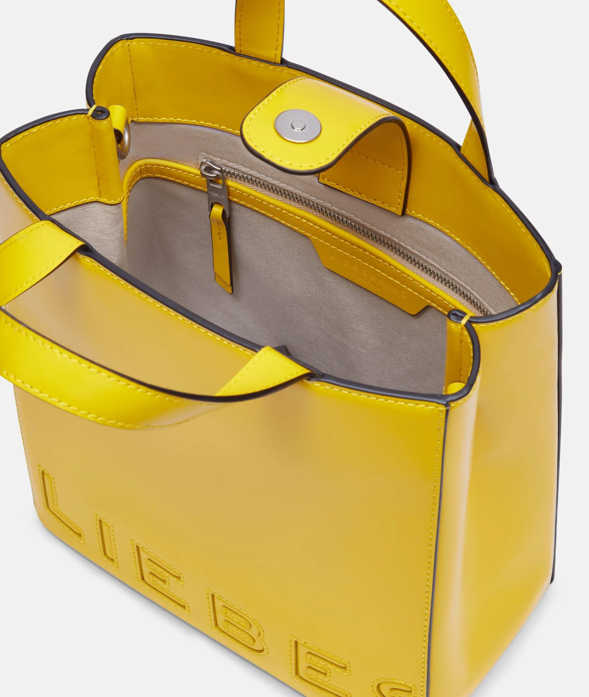 Online LIEBESKIND BERLIN Paper Bag Tote S zitrone